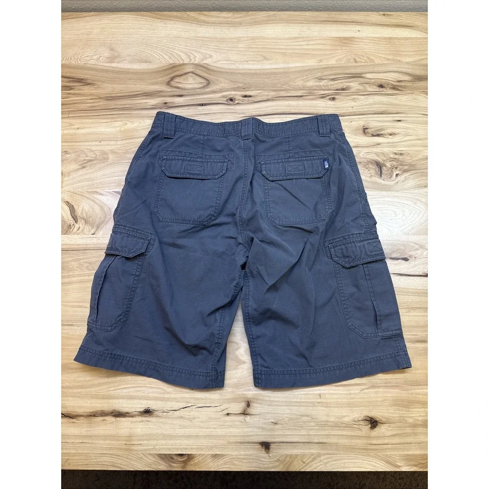 The North Face Cargo Shorts Mens 34 Gray Flat Front 11